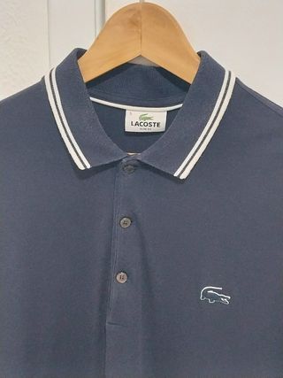Polo Lacoste Azul Marino, Talla 5