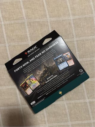 Magic “commander deck” el señor de los anillos.