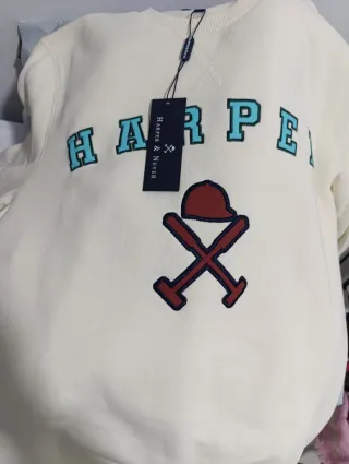 Sudadera Harper & Neyer Beige Talla M