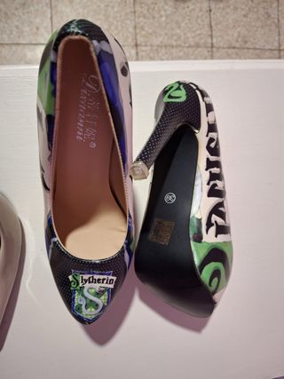 Tacones Mujer Slytherin Harry Potter
