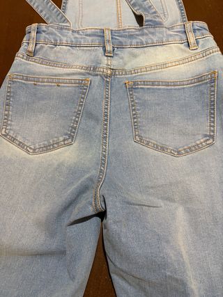 Pichi vaquero elástico mujer