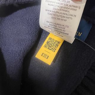 Gorro Polo Ralph Lauren Azul Marino 100% algodón