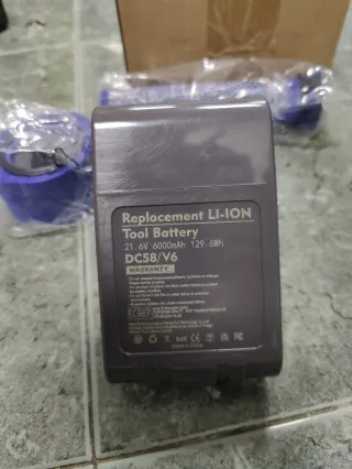 Kit Filtros y Batería compatible con Dyson V6