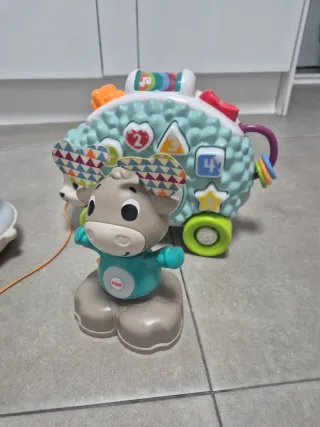 Lote Juguetes Linkimals Tortuga, Erizo y Llama