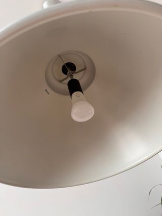 Lámpara colgante Ikea plateada