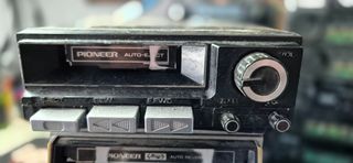 Lotto 7 autoradio vintage mangianastri