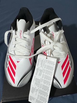 Botas Fútbol Adidas F50 Messi Talla 28 Niño