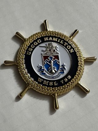 Medaglia USCGC Hamilton WMSL 753