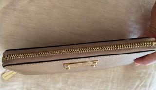 Michael Kors Cartera Piel Saffiano Beige