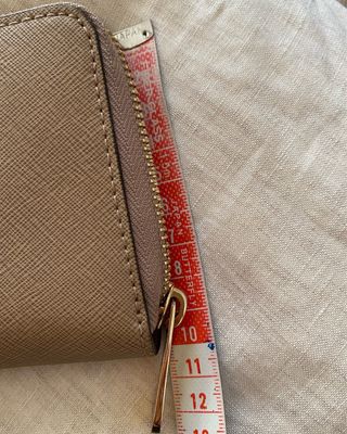 Michael Kors Cartera Piel Saffiano Beige