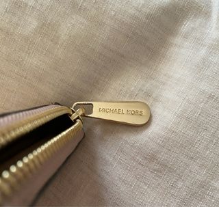 Michael Kors Cartera Piel Saffiano Beige