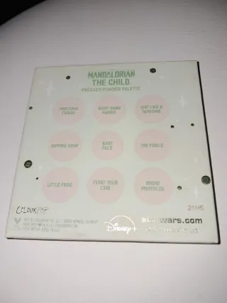 Palette Ombretti Colourpop Star wars mandalorian