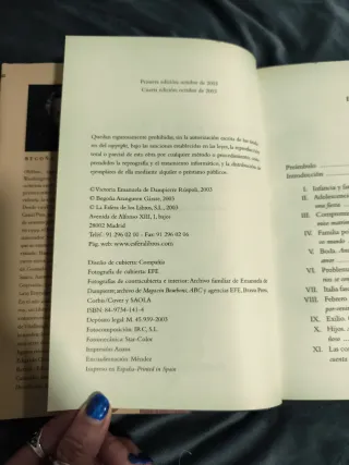 Emanuela de Dampierre: Memorias. Esposa y madre...