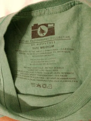 Camiseta NPC (Nature Photography Collective) Verde