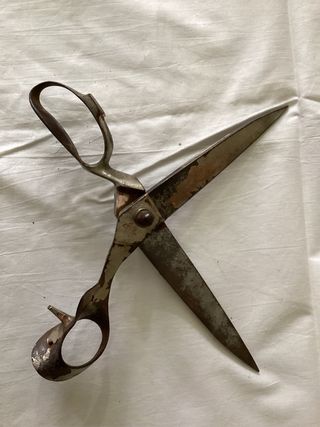 Antiguas tijeras de sastre