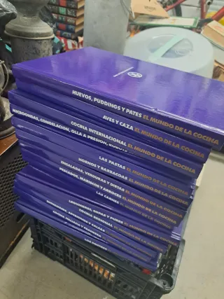 Coleccion libros recetas El mundo de la cocina