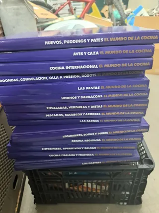 Coleccion libros recetas El mundo de la cocina