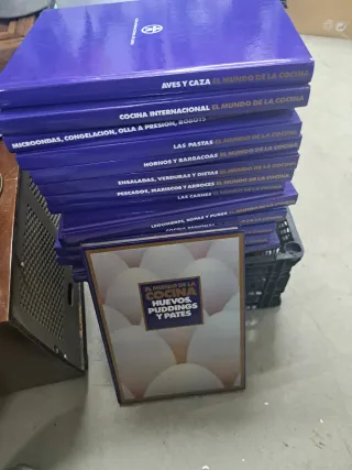 Coleccion libros recetas El mundo de la cocina