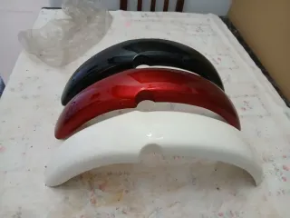 Guardabarros Delantero Vespino (Negro, Rojo, Blanc