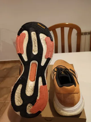 Zapatillas Adidas SolarGlide 5 Naranjas Talla 44