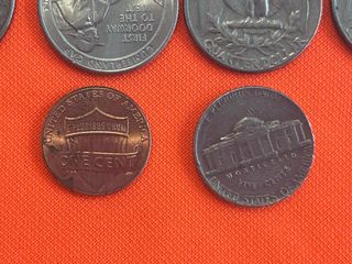 Lote Monedas Actuales USA