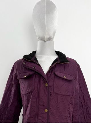 Abrigo Barbour Morado Talla M