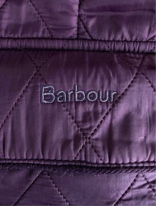 Abrigo Barbour Morado Talla M