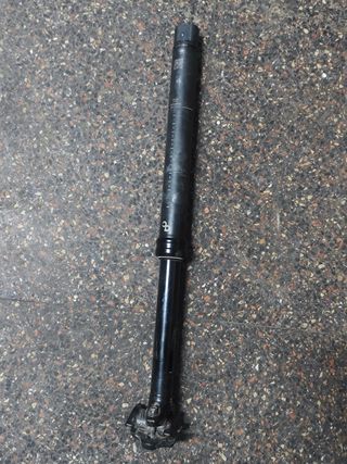 Tija telescópica para bicicleta