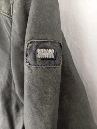 Chaqueta Piel Freaky Nation Talla S