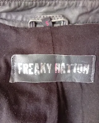 Chaqueta Piel Freaky Nation Talla S