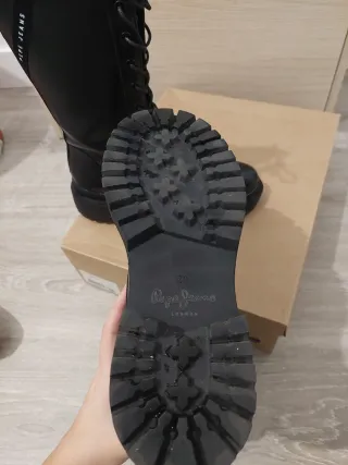 Botas Pepe Jeans Negras Talla 38