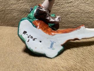 Figura de porcelana niño comiendo sandía Sureda