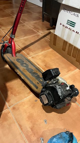 Patinete motor gasolina