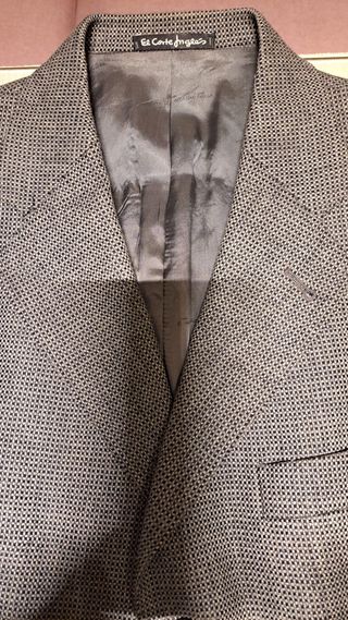 Chaqueta Emidio Tucci Lana Virgen Marrón/Gris