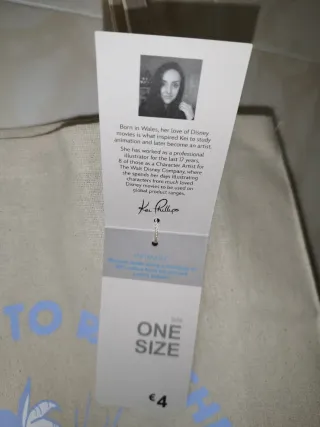 Bolso Tote Stitch Primark Beige