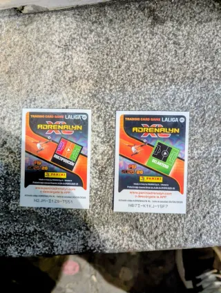 Cromos Adrenalyn Lamine Yamal y Card Invencible