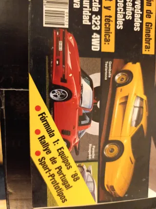 REVISTA AUTOMOVIL ABRIL 88