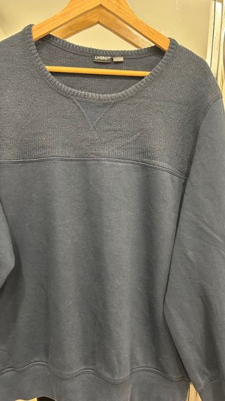 Jersey LIVERGY azul marino Talla M