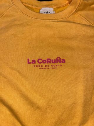 Sudadera La Coruña Cero de Costa Amarilla