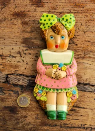 Figura de pared vintage