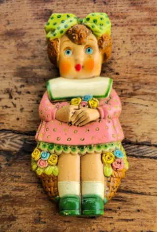 Figura de pared vintage