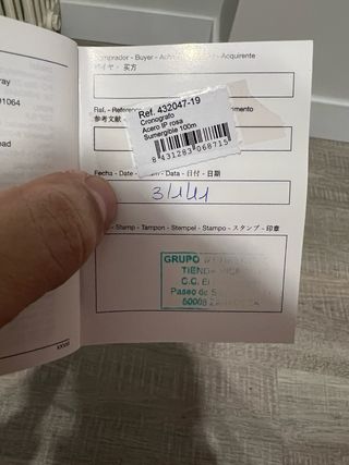 Reloj Viceroy Cronógrafo Negro y Dorado