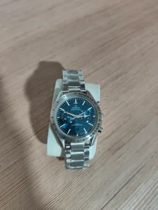 Omega Speedmaster Esfera Azul Acero Inoxidable
