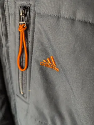 Chaqueta Adidas Puffer Azul Naranja Talla S