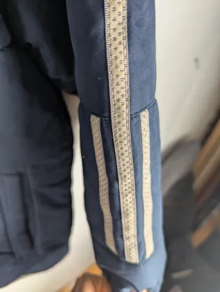 Chaqueta Adidas Puffer Azul Naranja Talla S