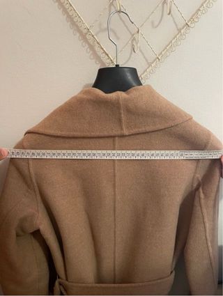 Abrigo Massimo Dutti Marrón