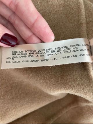 Abrigo Massimo Dutti Marrón