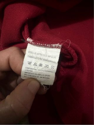 Felpa 8848 Pile Rossa