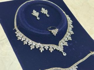 Set Gioielli Argento e Cristalli