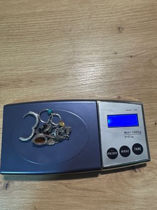 Lote de Joyería Plata y Ámbar